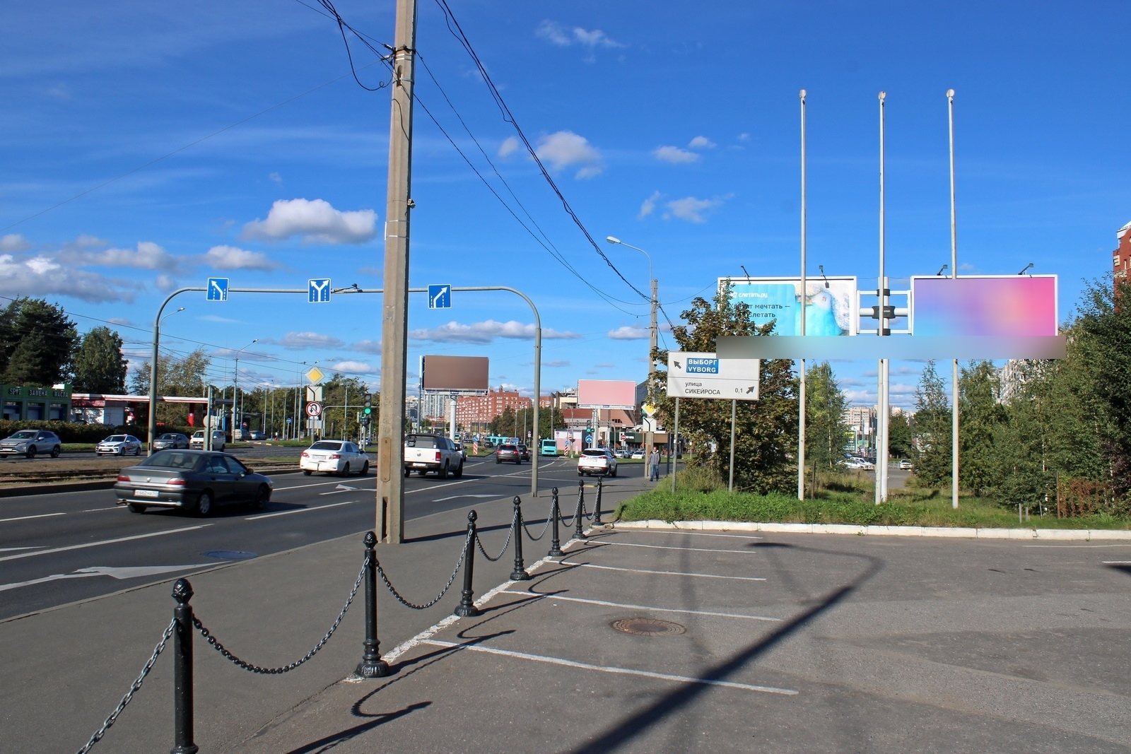 Фотография рекламного носителя, тип: Билборд 3x6, адрес: Энгельса пр-т. Х Выборгское ш., д.2, Санкт-Петербург, Россия. Сторона А1 №767975