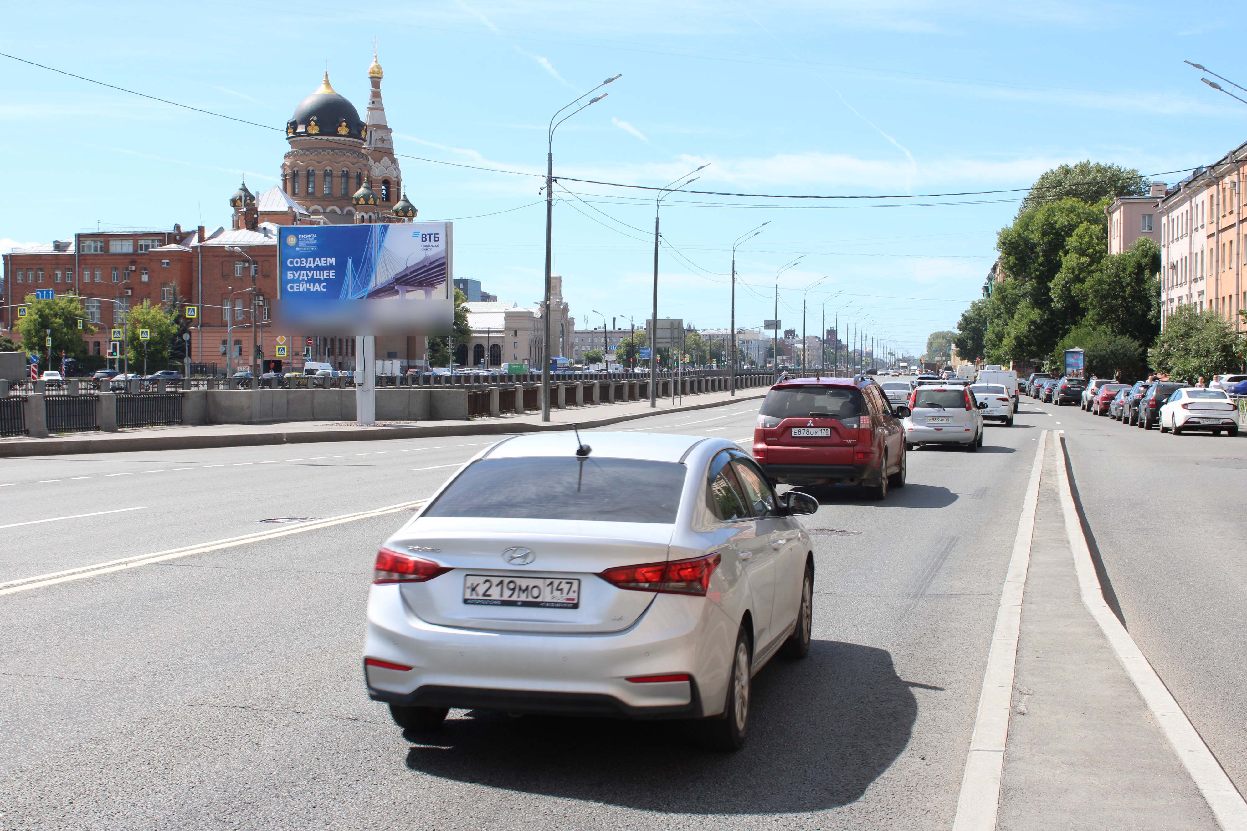 Фотография рекламного носителя, тип: Билборд 3x6, адрес: Обводного канала наб., д.143 Х Егорова ул., Санкт-Петербург, Россия. Сторона Б №120198