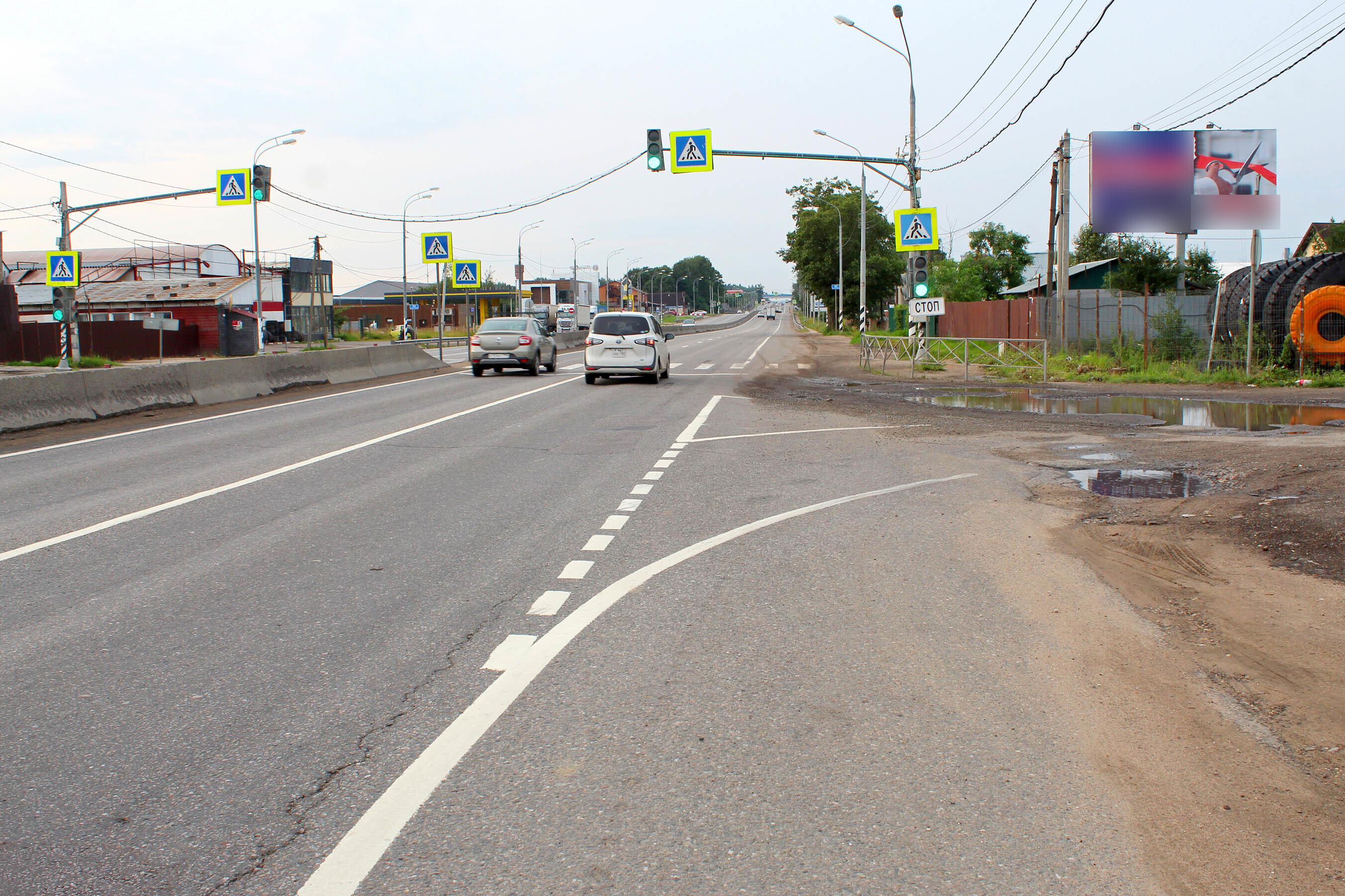 Фотография рекламного носителя, тип: Билборд 3x6, адрес: Ленинградское ш., 52 050м, Солнечногорск, Московская область, Россия. Сторона А №209609