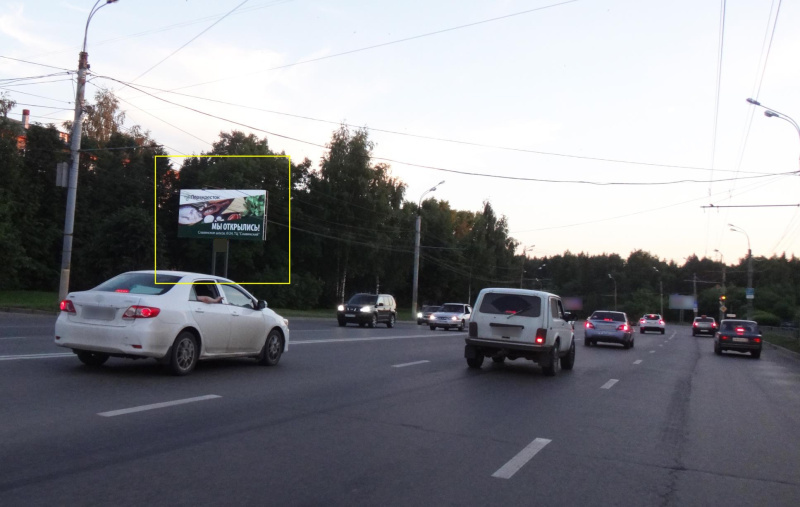 Фотография рекламного носителя, тип: Билборд 3x6, адрес: Воткинское ш., ГИБДД, Ижевск, Республика Удмуртия, Россия. Сторона B №670868