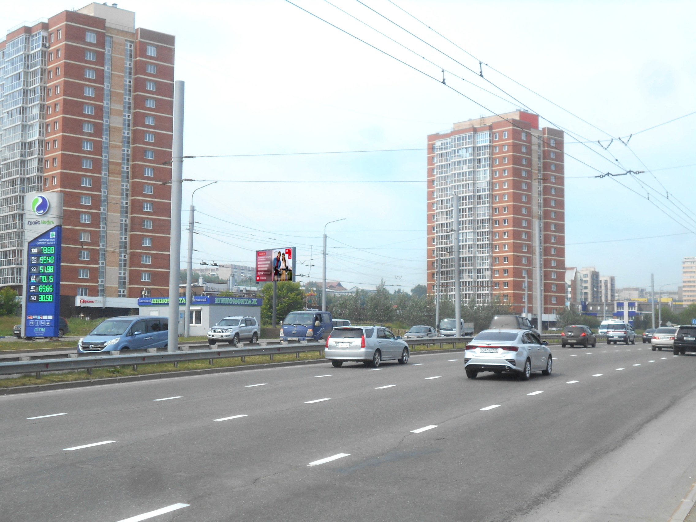 Фотография рекламного носителя, тип: Билборд 3x6, адрес: Лермонтова ул., д.122/2, Иркутск, Иркутская область, Россия. Сторона Б №1349878