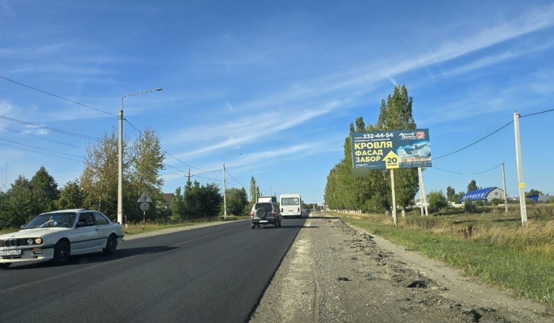 Фотография рекламного носителя, тип: Билборд 3x6, адрес: Транспортная ул., д.37, Семилуки, Воронежская область, Россия. Сторона A №1375447