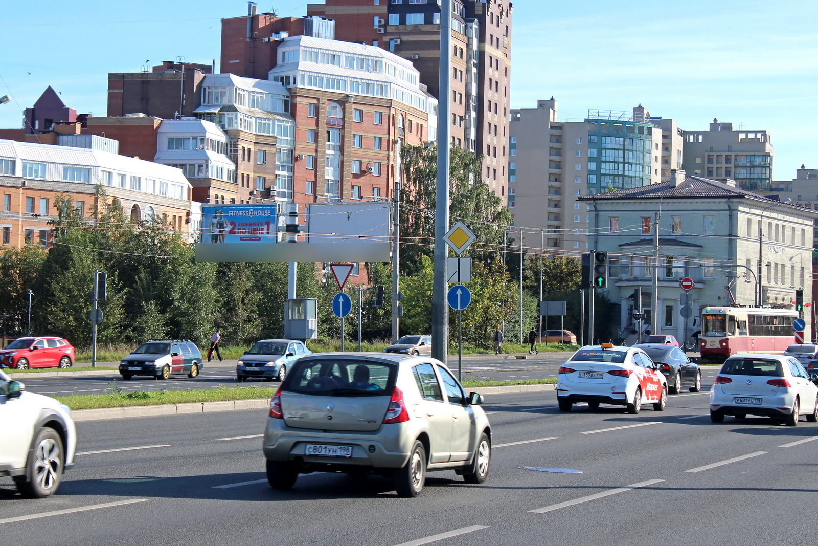 Фотография рекламного носителя, тип: Билборд 3x6, адрес: Энгельса пр-т. Х Выборгское ш., д.2, Санкт-Петербург, Россия. Сторона Б1 №767976