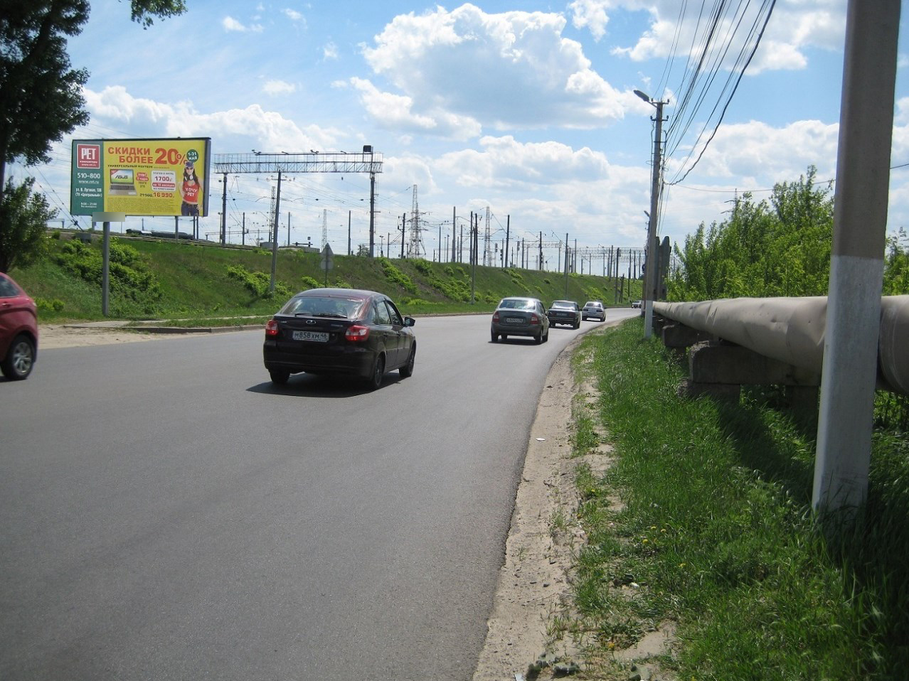 Фотография рекламного носителя, тип: Билборд 3x6, адрес: ВЧК ул. 184, напротив автосервиса, Курск, Курская область, Россия. Сторона Б №836472