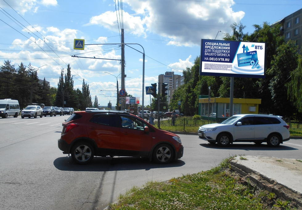 Фотография рекламного носителя, тип: Билборд 3x6, адрес: Суздальский пр-т., д.9, Владимир, Владимирская область, Россия. Сторона А №154351