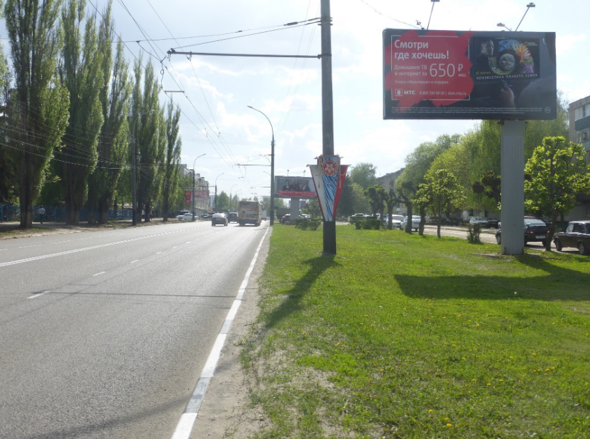 Фотография рекламного носителя, тип: Билборд 3x6, адрес: Энтузиастов б-р., д.35, Тамбов, Тамбовская область, Россия. Сторона A №452163
