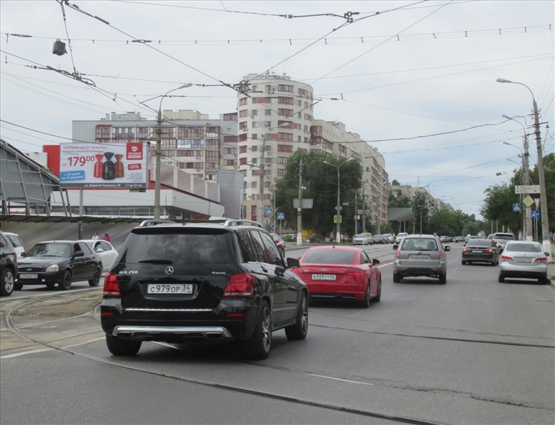 Фотография рекламного носителя, тип: Билборд 3x6, адрес: Штеменко ул., д.1, Волгоград, Волгоградская область, Россия. Сторона Б №111380