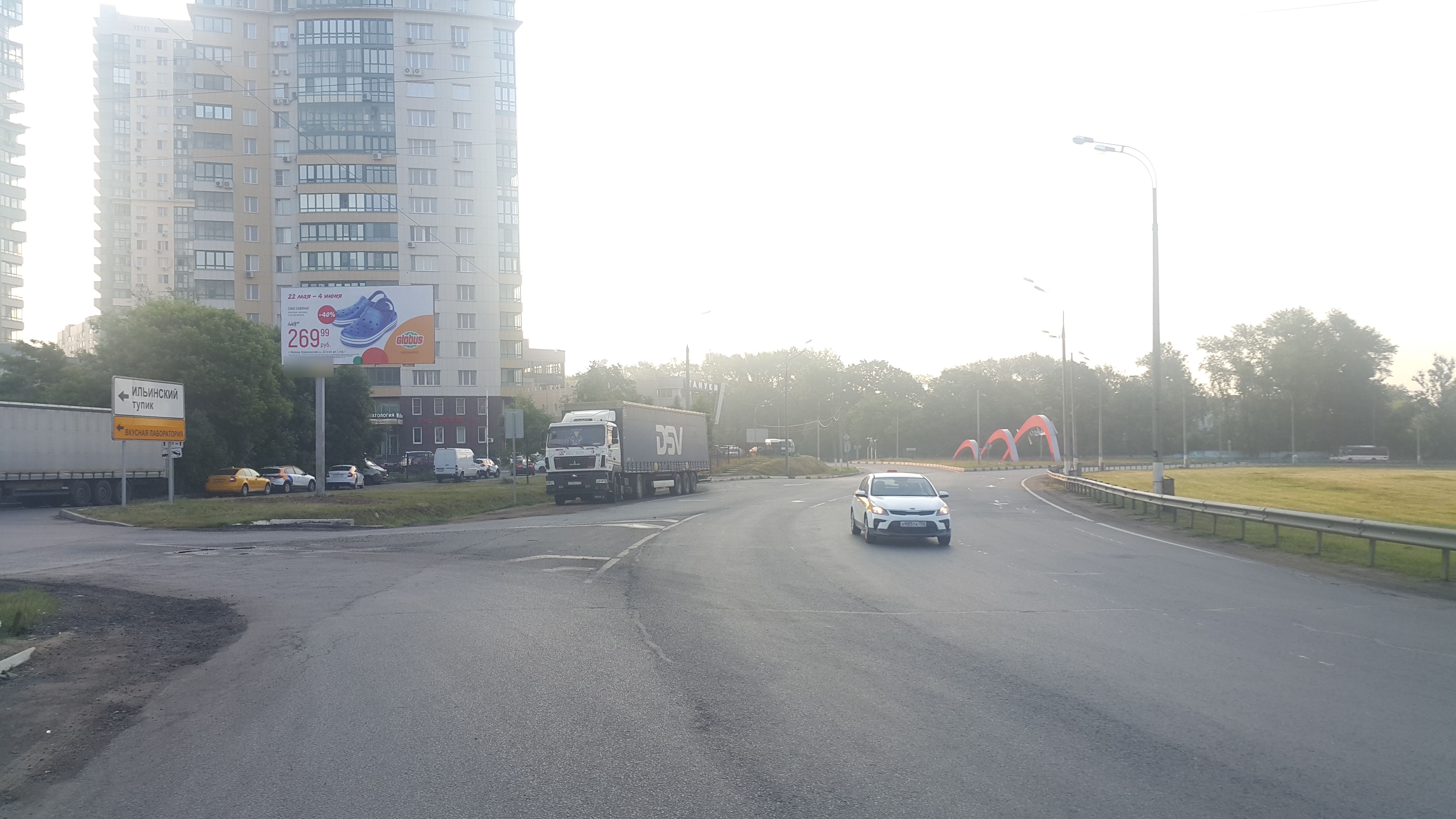 Фотография рекламного носителя, тип: Билборд 3x6, адрес: Ильинское ш., д.16, Красногорск, Московская область, Россия. Сторона В №795348