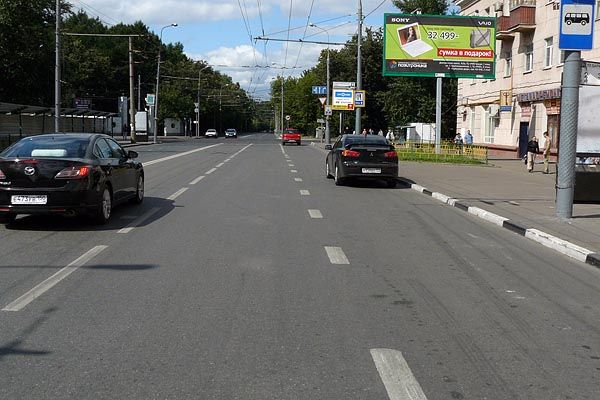 Фотография рекламного носителя, тип: Билборд 3x6, адрес: Барклая ул., д.18 Х Бол. Филевская ул., Москва, Россия. Сторона A №66000