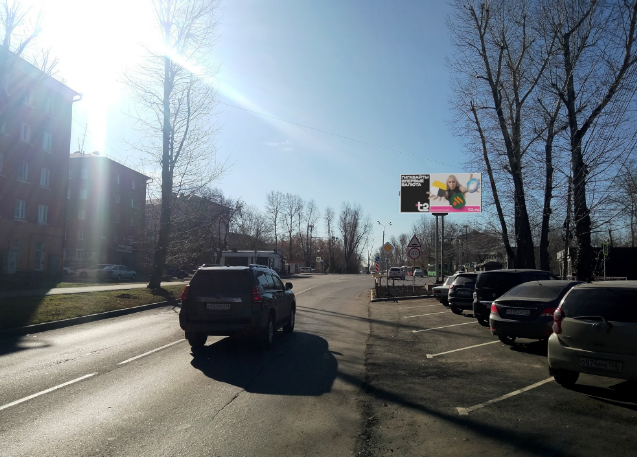 Фотография рекламного носителя, тип: Билборд 3x6, адрес: Новаторов ул. X Гравийная ул., поз.1, Иркутск, Иркутская область, Россия. Сторона А №778566