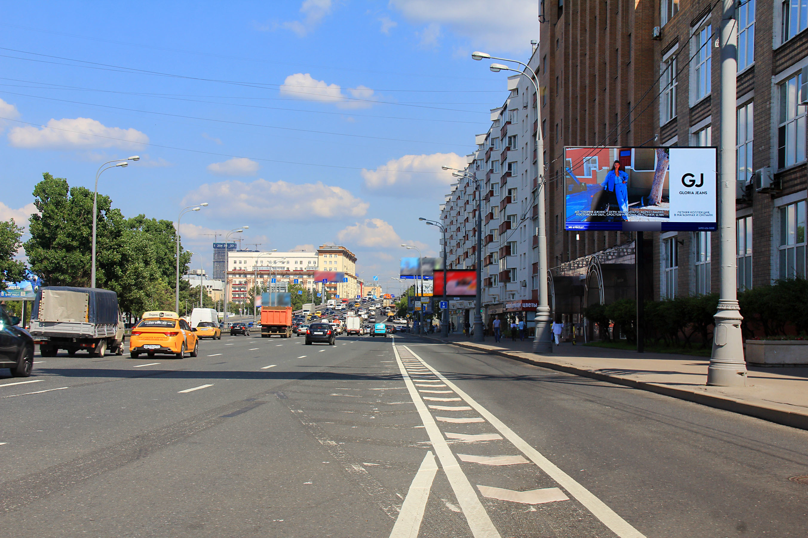 Фотография рекламного носителя, тип: Билборд 3x6, адрес: Масловка Н. ул., д.9-5, Москва, Россия. Сторона А1 №324564