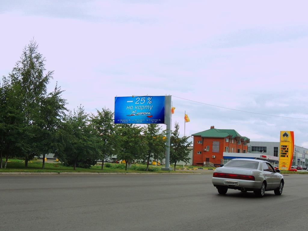 Фотография рекламного носителя, тип: Билборд 3x6, адрес: Калинина пр-т., д.17, Барнаул, Алтайский край, Россия. Сторона B №87694