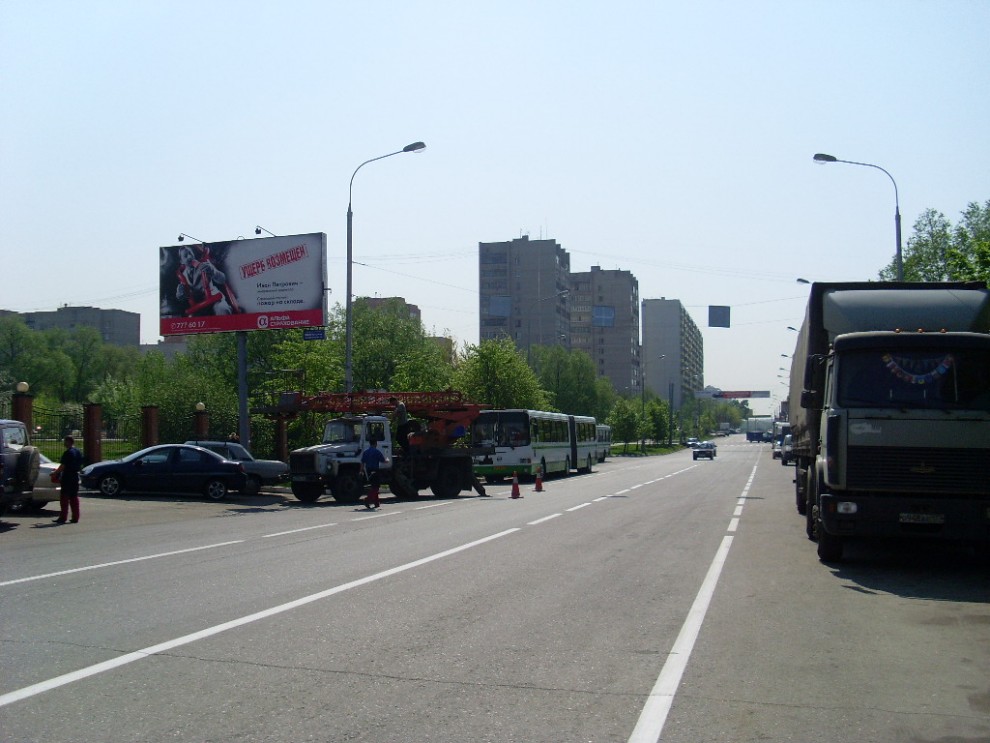 Фотография рекламного носителя, тип: Билборд 3x6, адрес: Южная ул., д.3, поз.2, Реутов, Московская область, Россия. Сторона Б №205693