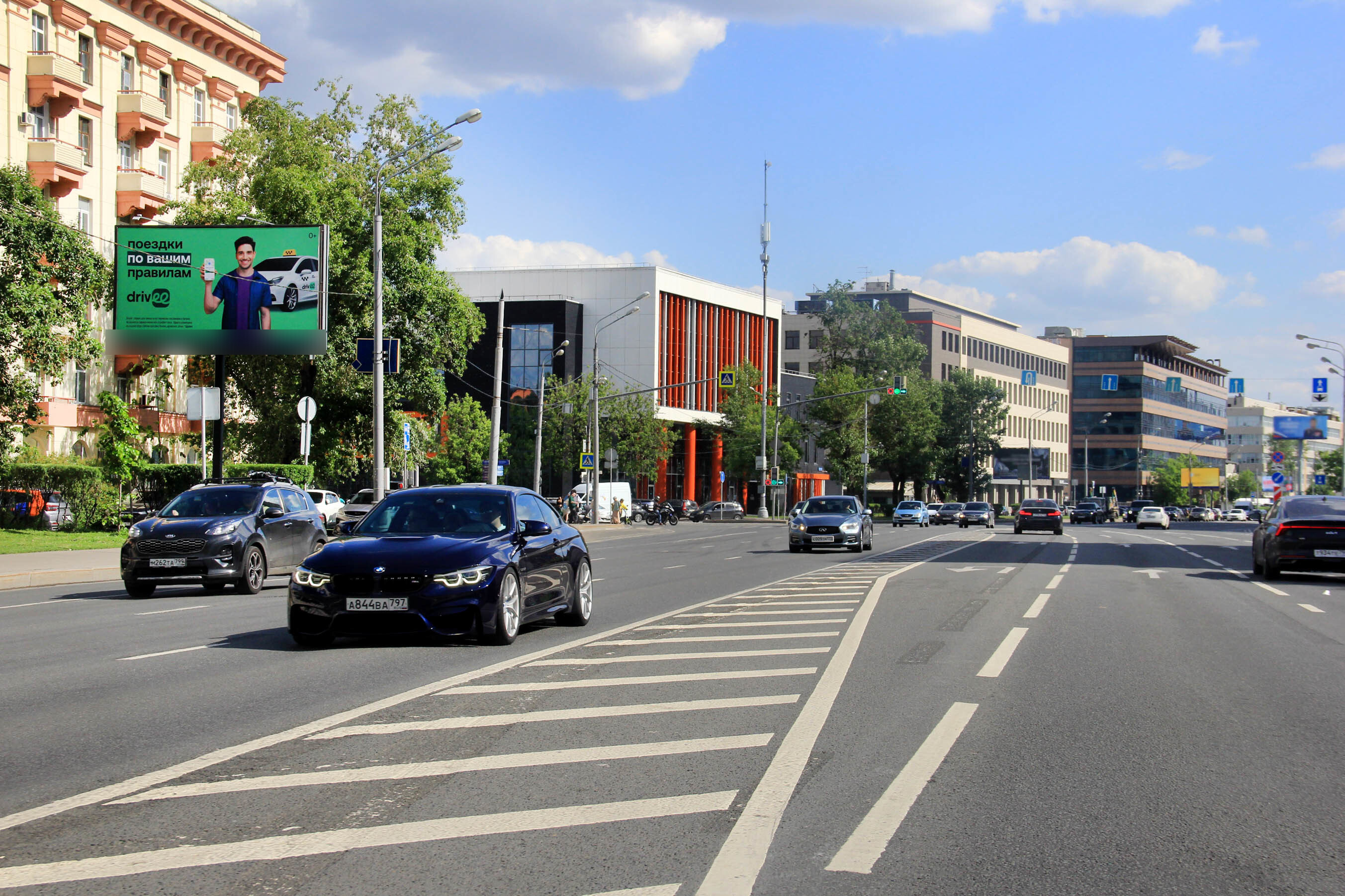 Фотография рекламного носителя, тип: Билборд 3x6, адрес: Бутырская ул., д.84, Москва, Россия. Сторона Б №1087302