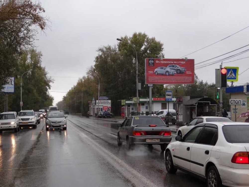 Фотография рекламного носителя, тип: Билборд 3x6, адрес: Никитина ул. Х Сад Мичуринцев, Новосибирск, Новосибирская область, Россия. Сторона A №184384