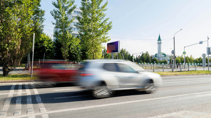 Фотография рекламного носителя, тип: Билборд 3x6, адрес: Маршала Чуйкова ул., д.12, Казань, Республика Татарстан, Россия. Сторона B №674783