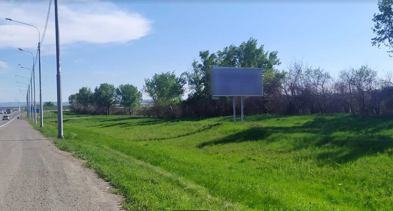 Фотография рекламного носителя, тип: Билборд 3x6, адрес: М-53 а/д., 800 730м, Красноярский край, Россия. Сторона А №1361792