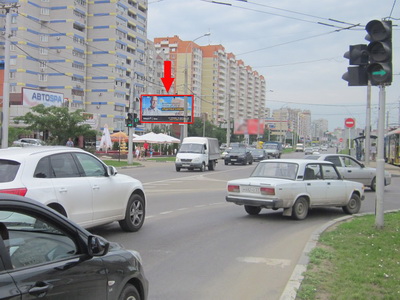 Фотография рекламного носителя, тип: Билборд 3x6, адрес: Чекистов пр-т., д.44, Краснодар, Краснодарский край, Россия. Сторона Б №85049