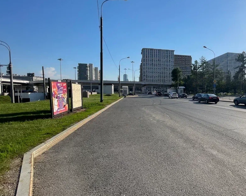 Фотография рекламного носителя, тип: Афиша 1.75x1.8, адрес: Ленинградский пр-т., д.36, поз.1, стенд 2, Москва, Россия. Сторона А №619171