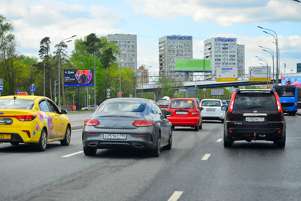 Фотография рекламного носителя, тип: Билборд 3x6, адрес: Волоколамское ш. Х Академика Курчатова ул., Москва, Россия. Сторона Б1 №15887