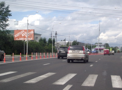Фотография рекламного носителя, тип: Билборд 3x6, адрес: Калинина ул., Красноярск, Красноярский край, Россия. Сторона Б №88396