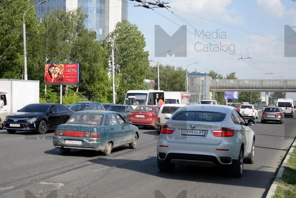 Фотография рекламного носителя, тип: Билборд 3x6, адрес: Московское ш., д.20, Рязань, Рязанская область, Россия. Сторона Бh1-Бh10 №1350248
