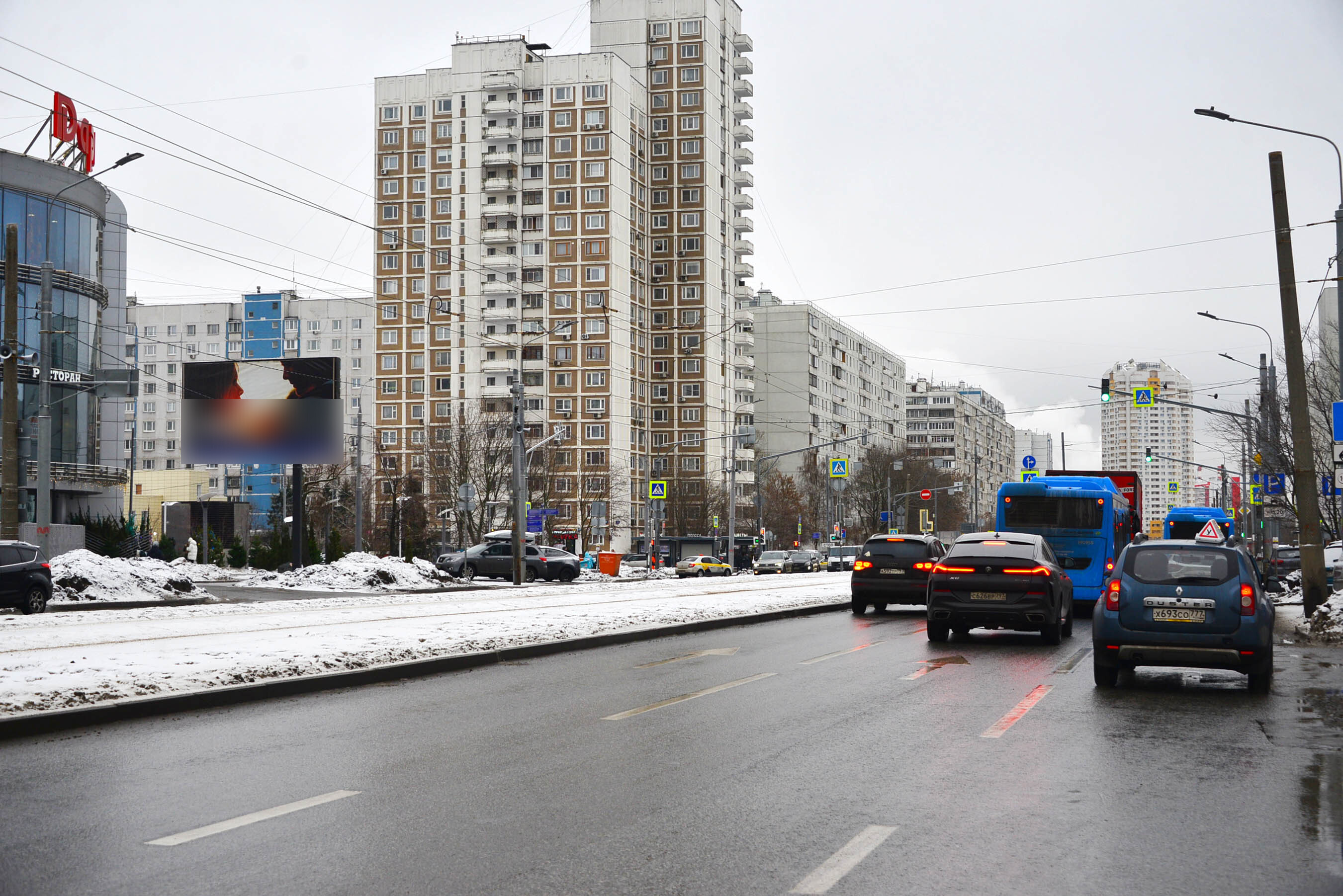 Фотография рекламного носителя, тип: Билборд 3x6, адрес: Кулакова ул. Х Строгинский б-р., д.1, Москва, Россия. Сторона Б №324405
