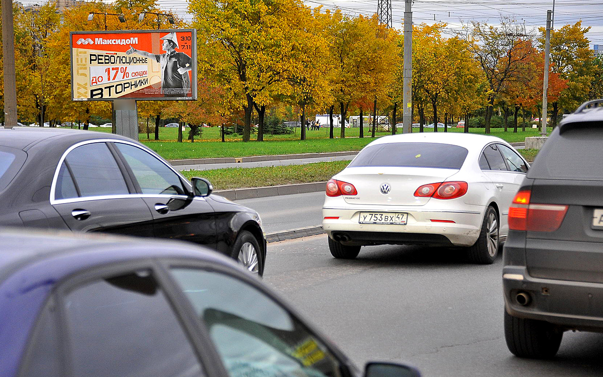 Фотография рекламного носителя, тип: Билборд 3x6, адрес: Косыгина пр-т.., д.4, Санкт-Петербург, Россия. Сторона B №171197