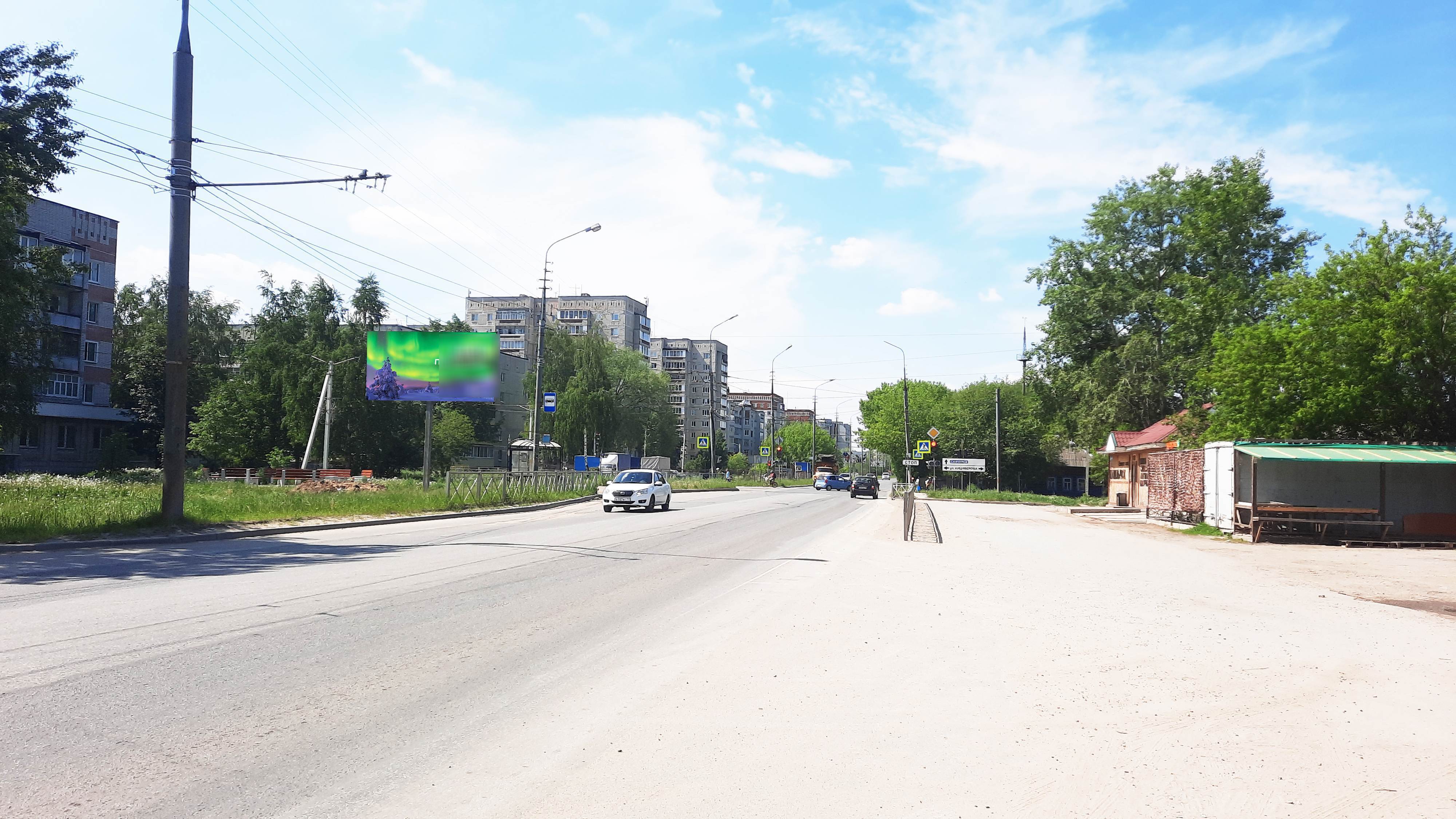 Фотография рекламного носителя, тип: Билборд 3x6, адрес: Дружбы ул., д.95, Йошкар-Ола, Республика Марий Эл, Россия. Сторона Б №1326492