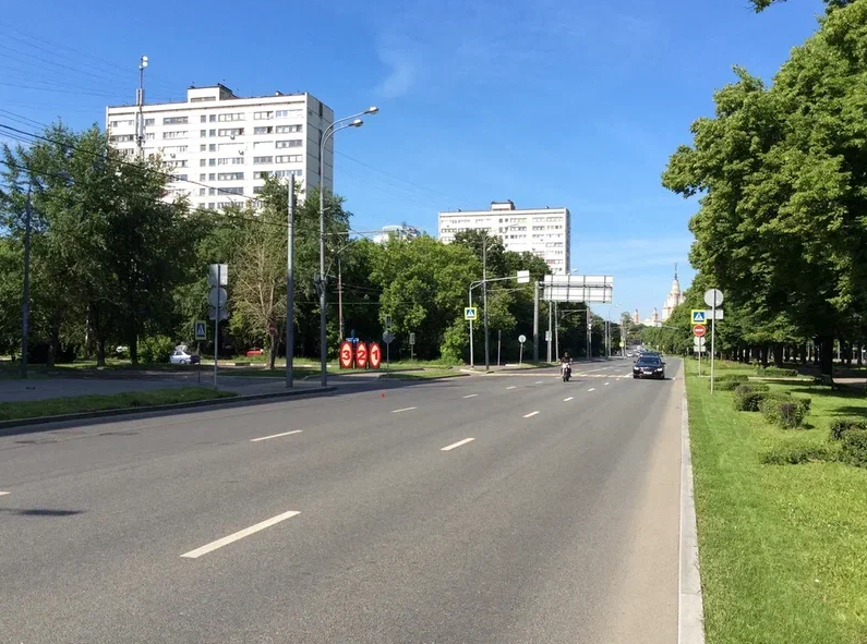 Фотография рекламного носителя, тип: Афиша 1.75x1.8, адрес: Косыгина ул., д.5, стенд 2, Москва, Россия. Сторона A №1381482