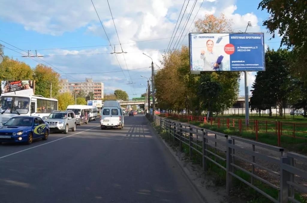Фотография рекламного носителя, тип: Билборд 3x6, адрес: Коминтерна ул., д.10, Тверь, Тверская область, Россия. Сторона А №228324
