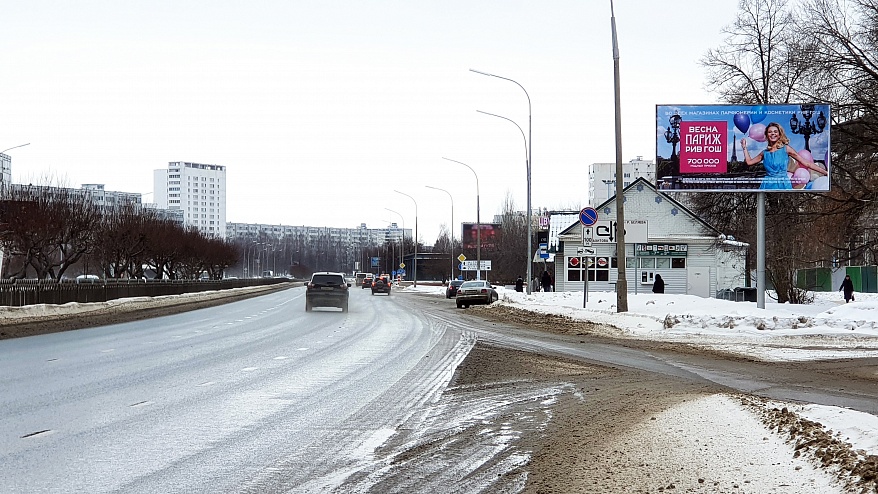 Фотография рекламного носителя, тип: Билборд 3x6, адрес: Мира пр-т., ост. Райисполком, Набережные Челны, Республика Татарстан, Россия. Сторона A №92587