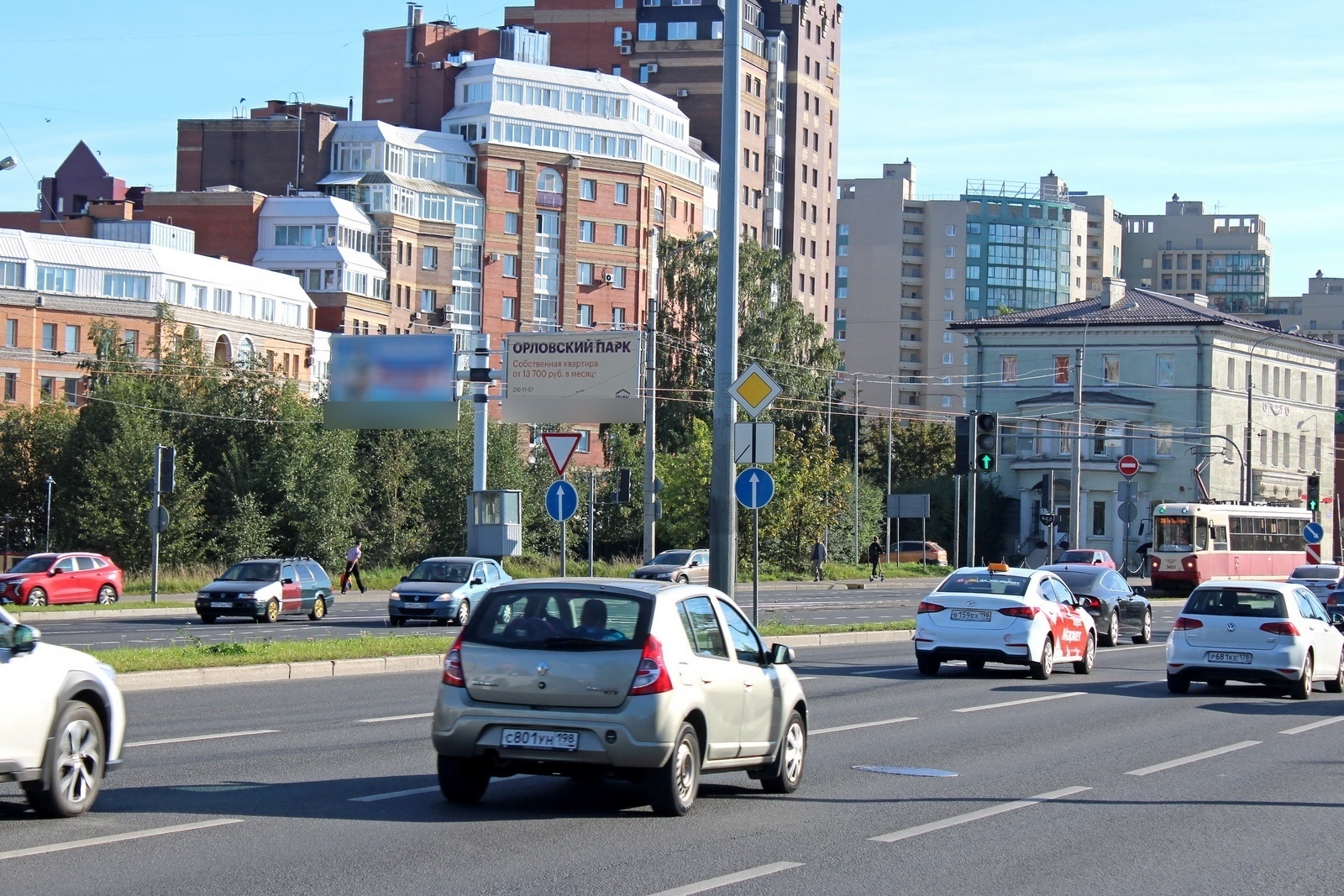 Фотография рекламного носителя, тип: Билборд 3x6, адрес: Энгельса пр-т. Х Выборгское ш., д.2, Санкт-Петербург, Россия. Сторона Б2 №767977