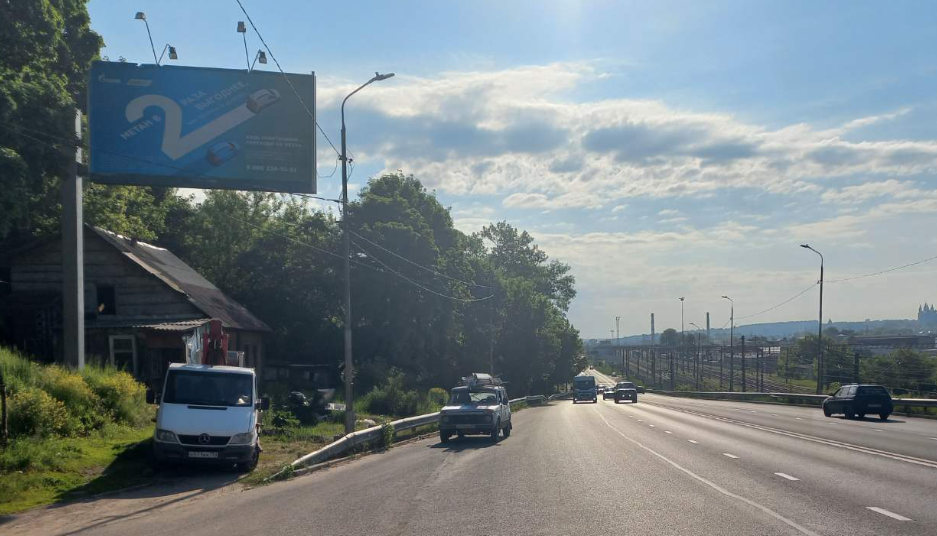 Фотография рекламного носителя, тип: Билборд 3x6, адрес: Витебское ш., д.90, Смоленск, Смоленская область, Россия. Сторона Б №1327886