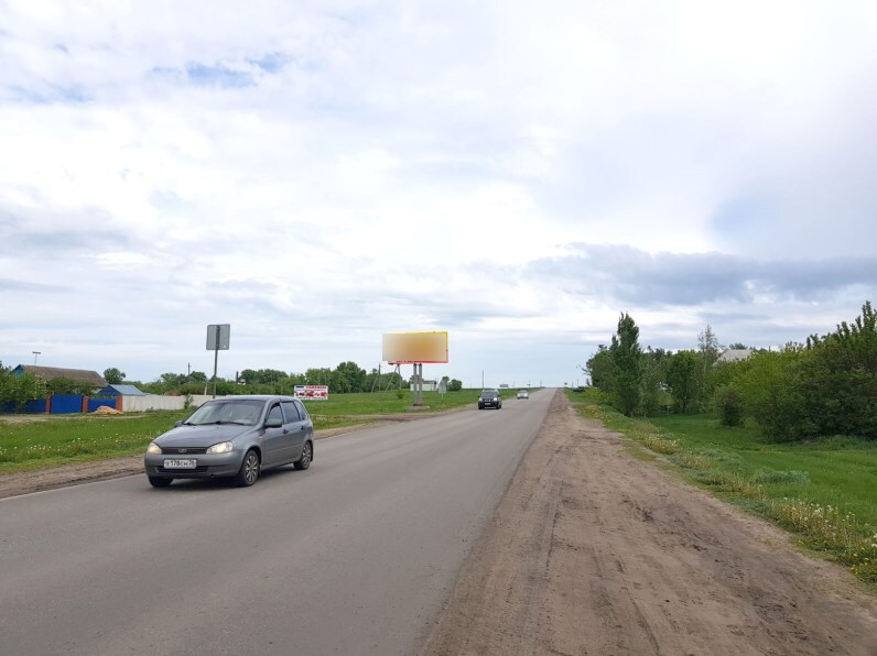 Фотография рекламного носителя, тип: Билборд 3x6, адрес: Дракино с., въезд, Воронеж, Воронежская область, Россия. Сторона B №1002516