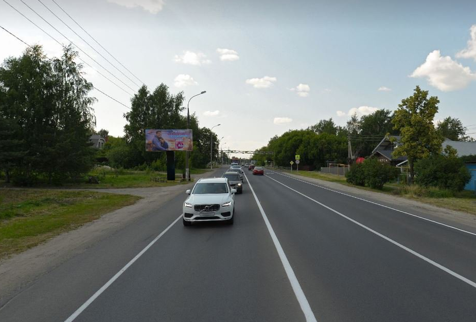 Фотография рекламного носителя, тип: Билборд 3x6, адрес: Большая Ельня с., Магистральная ул., д.47, Нижегородская область, Россия. Сторона Б №584436
