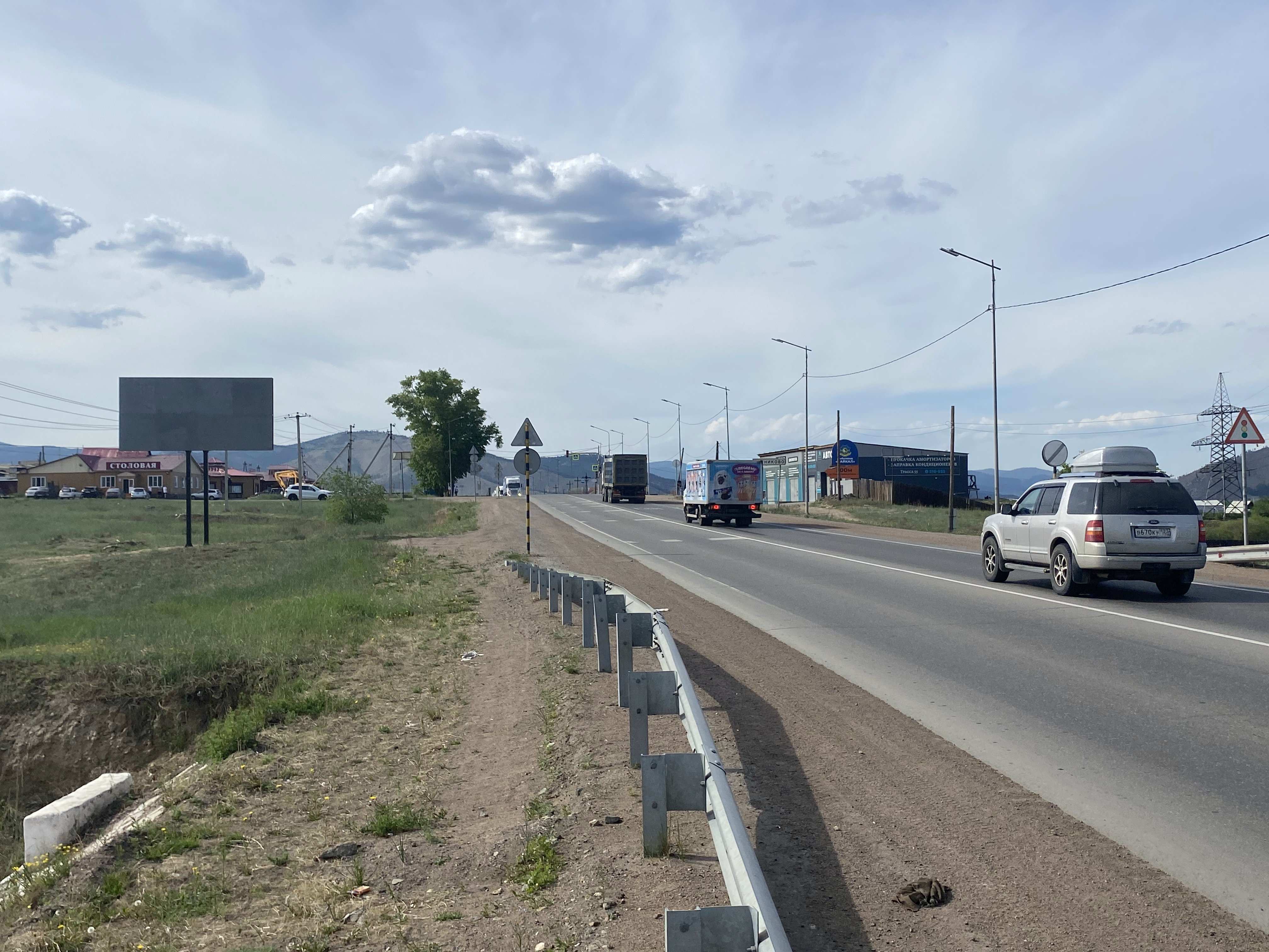 Фотография рекламного носителя, тип: Билборд 3x6, адрес: Сотниково, ост Птицефабрика, Улан-Удэ, Республика Бурятия, Россия. Сторона Б №1376833