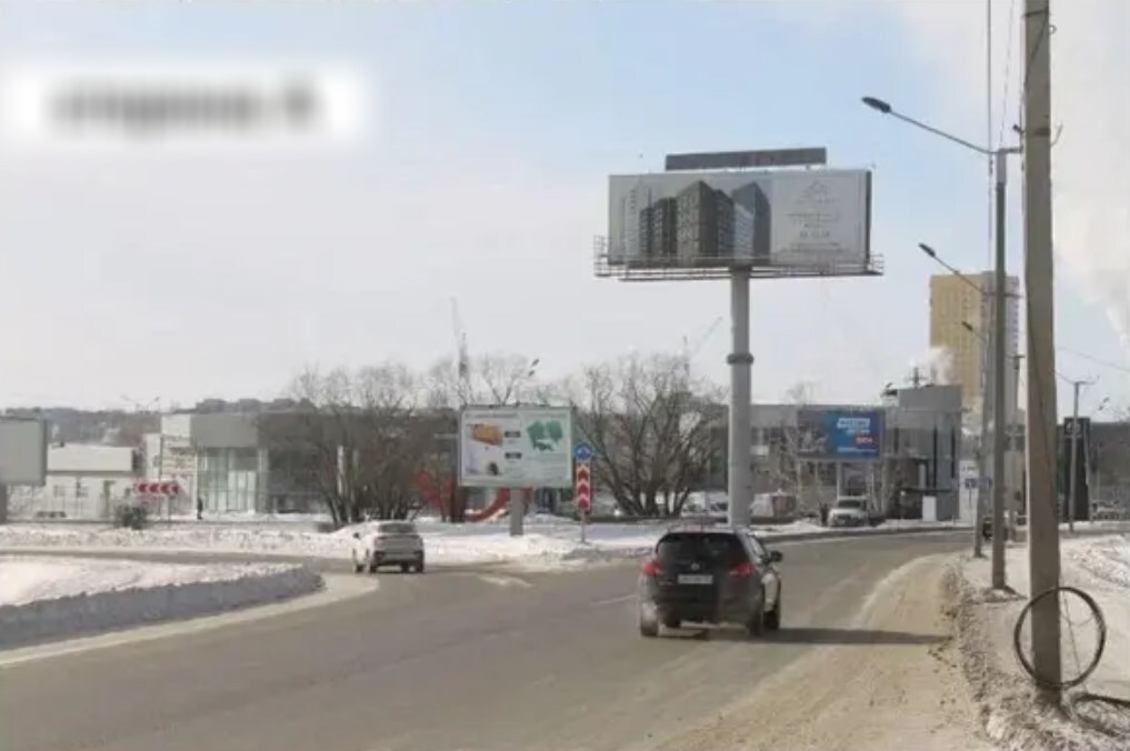 Фотография рекламного носителя, тип: Суперсайт 5x15, адрес: Павловский тракт а/д, д.102, Барнаул, Алтайский край, Россия. Сторона А1-А10 №1051356