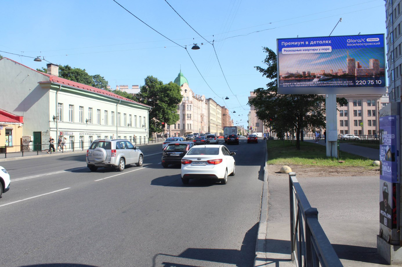 Фотография рекламного носителя, тип: Билборд 3x6, адрес: Уральская ул., д.2, Санкт-Петербург, Россия. Сторона А1 №121283