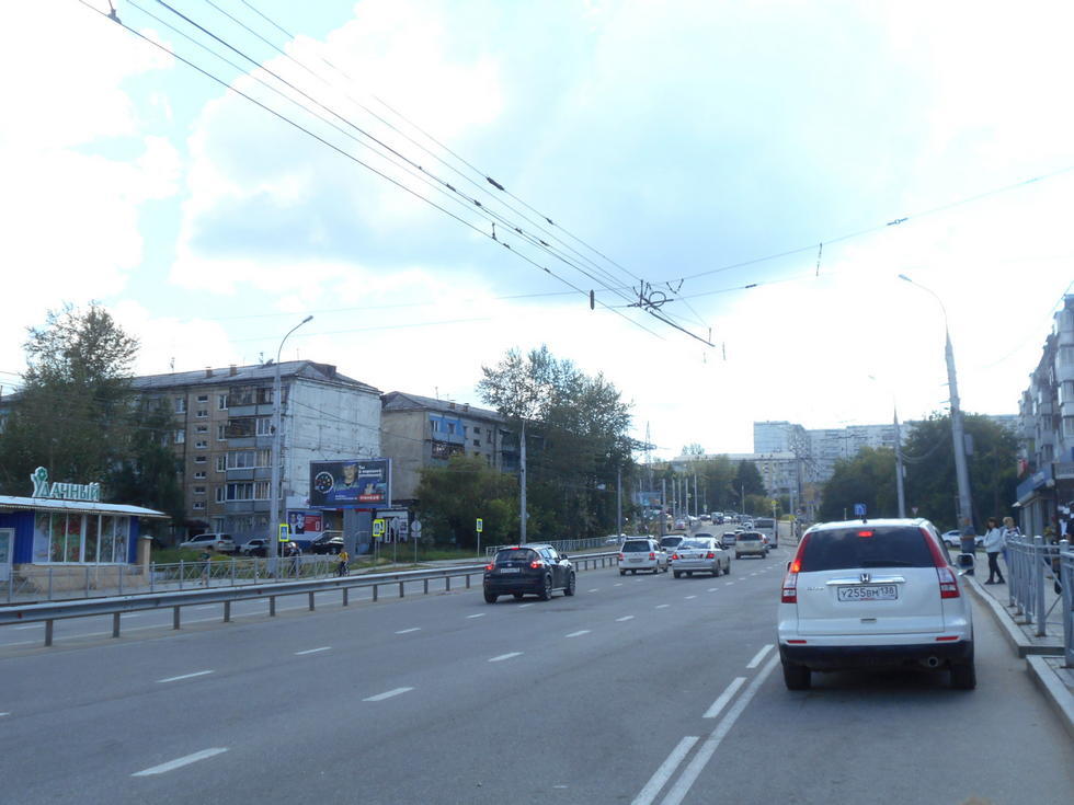 Фотография рекламного носителя, тип: Билборд 3x6, адрес: Сергеева ул., ТЦ "Ручей", Иркутск, Иркутская область, Россия. Сторона Б №155280