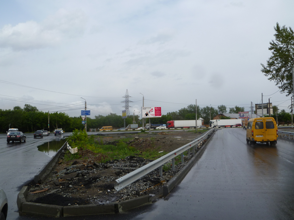 Фотография рекламного носителя, тип: Билборд 3x6, адрес: Свердловский тракт Х 2ая Индивидуальная ул., Челябинск, Челябинская область, Россия. Сторона В №185765