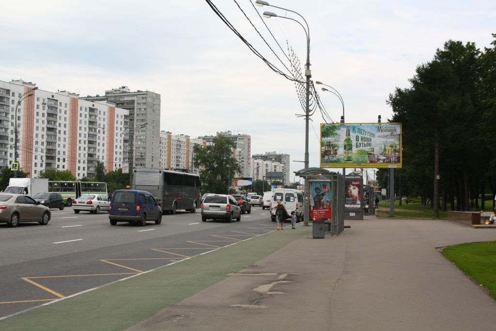 Фотография рекламного носителя, тип: Билборд 3x6, адрес: Кутузовский пр-т., д.86, Москва, Россия. Сторона А1 №93006