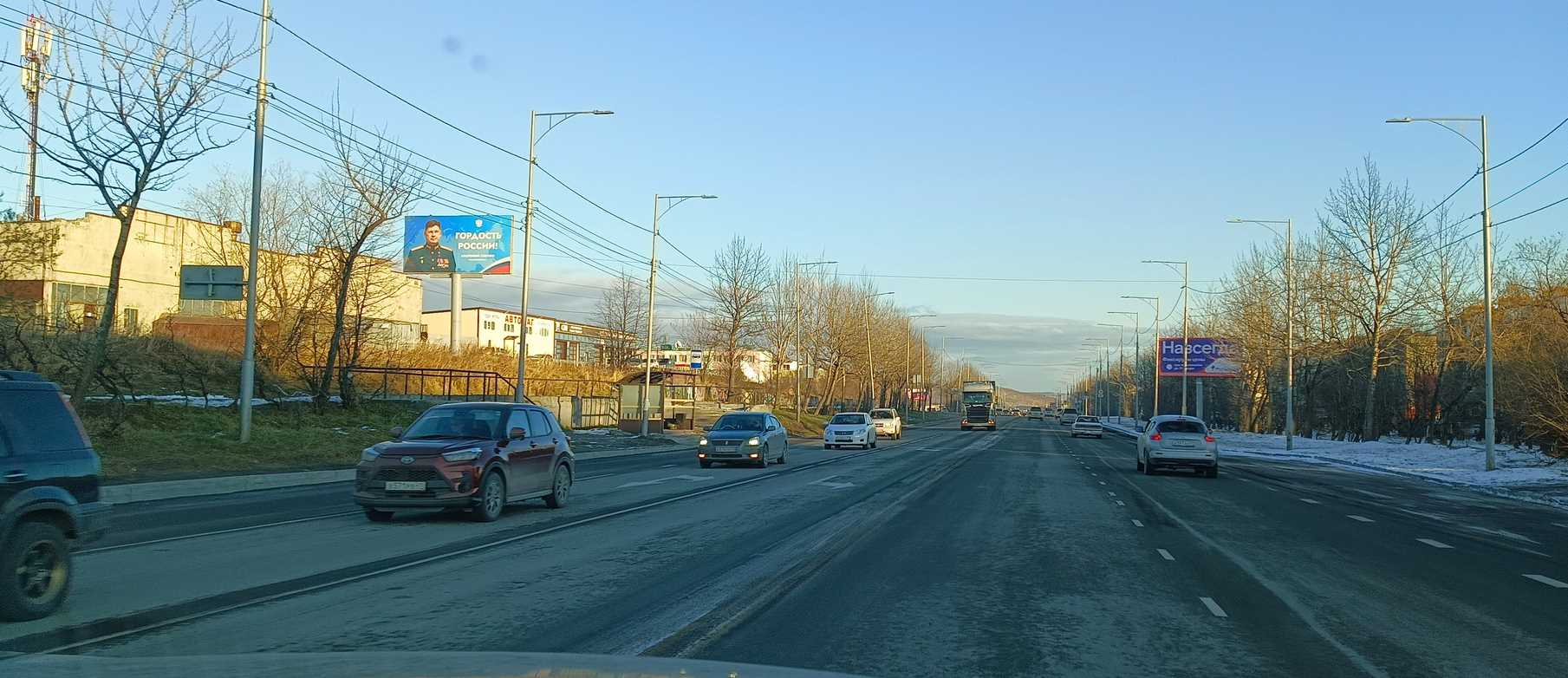 Фотография рекламного носителя, тип: Билборд 3x6, адрес: Тушканова ул., около Лукашевского пер., Петропавловск-Камчатский, Камчатский край, Россия. Сторона B №993605