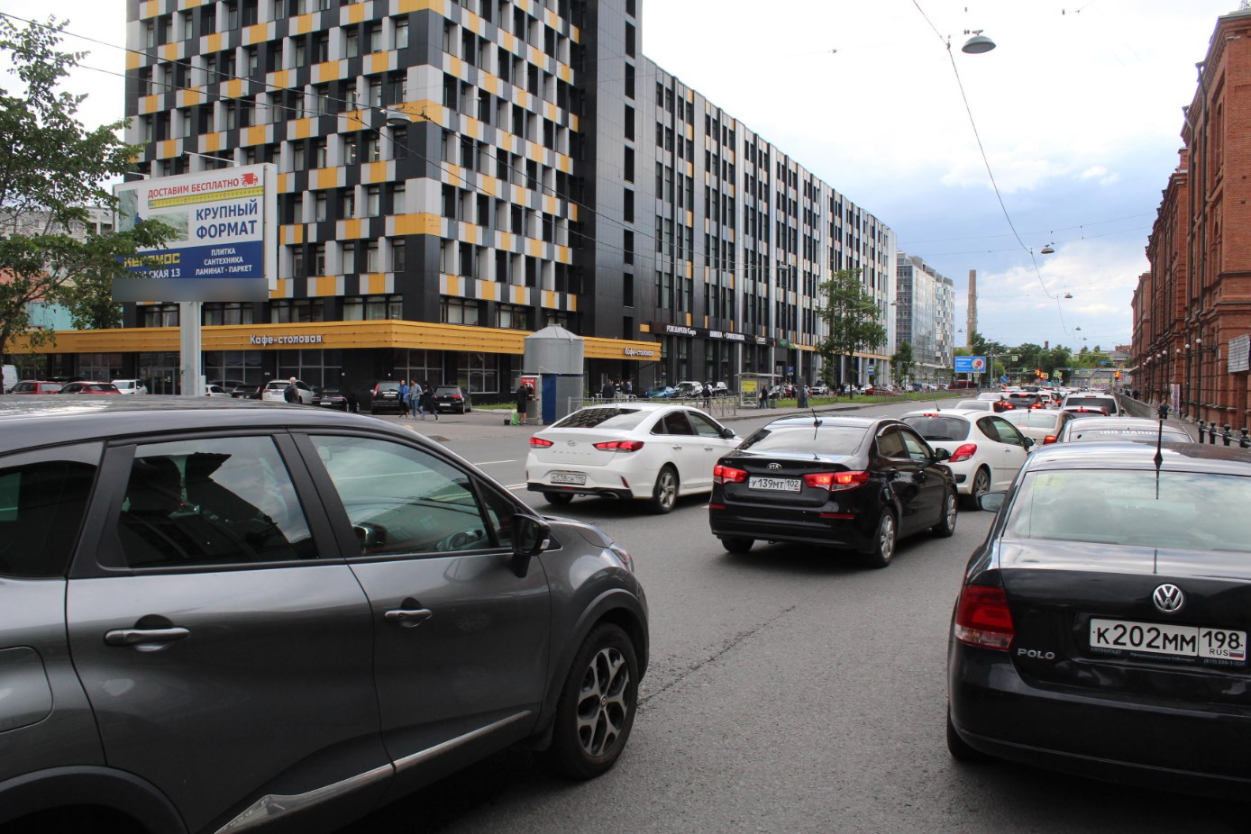 Фотография рекламного носителя, тип: Билборд 3x6, адрес: Уральская ул., д.2, Санкт-Петербург, Россия. Сторона Б №121284