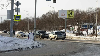 Фотография рекламного носителя, тип: Билборд 3x6, адрес: Дальневосточная ул. Х 70 лет Победы ул., Петропавловск-Камчатский, Камчатский край, Россия. Сторона Б №1362428