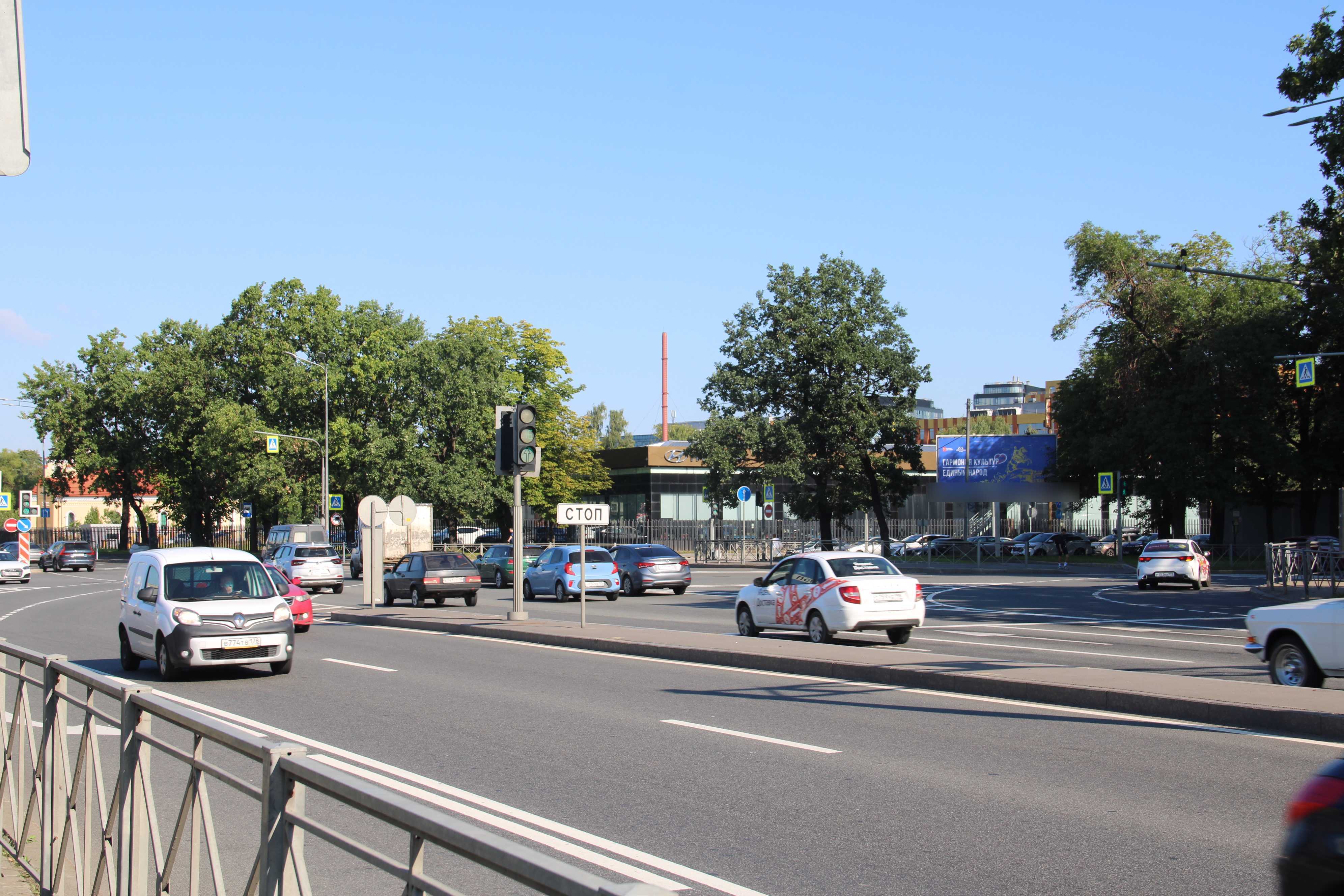Фотография рекламного носителя, тип: Билборд 3x6, адрес: Пискаревский пр-т. Х Свердловская наб., д.44А, Санкт-Петербург, Россия. Сторона А2 №325193