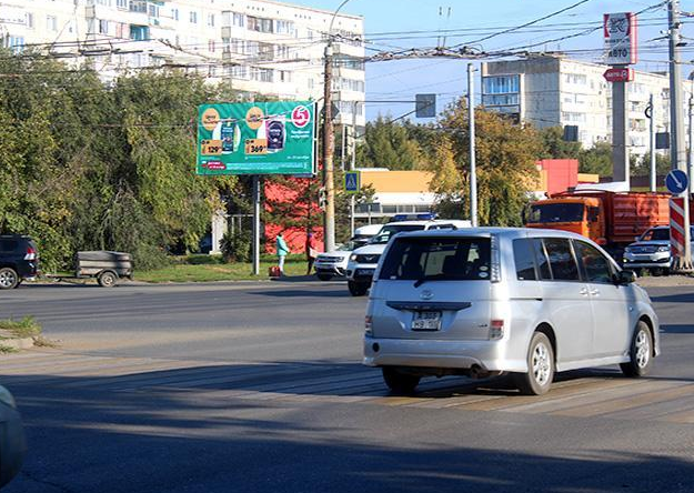 Фотография рекламного носителя, тип: Билборд 3x6, адрес: Лукашевича ул., д.6/2, Омск, Омская область, Россия. Сторона Б №604363