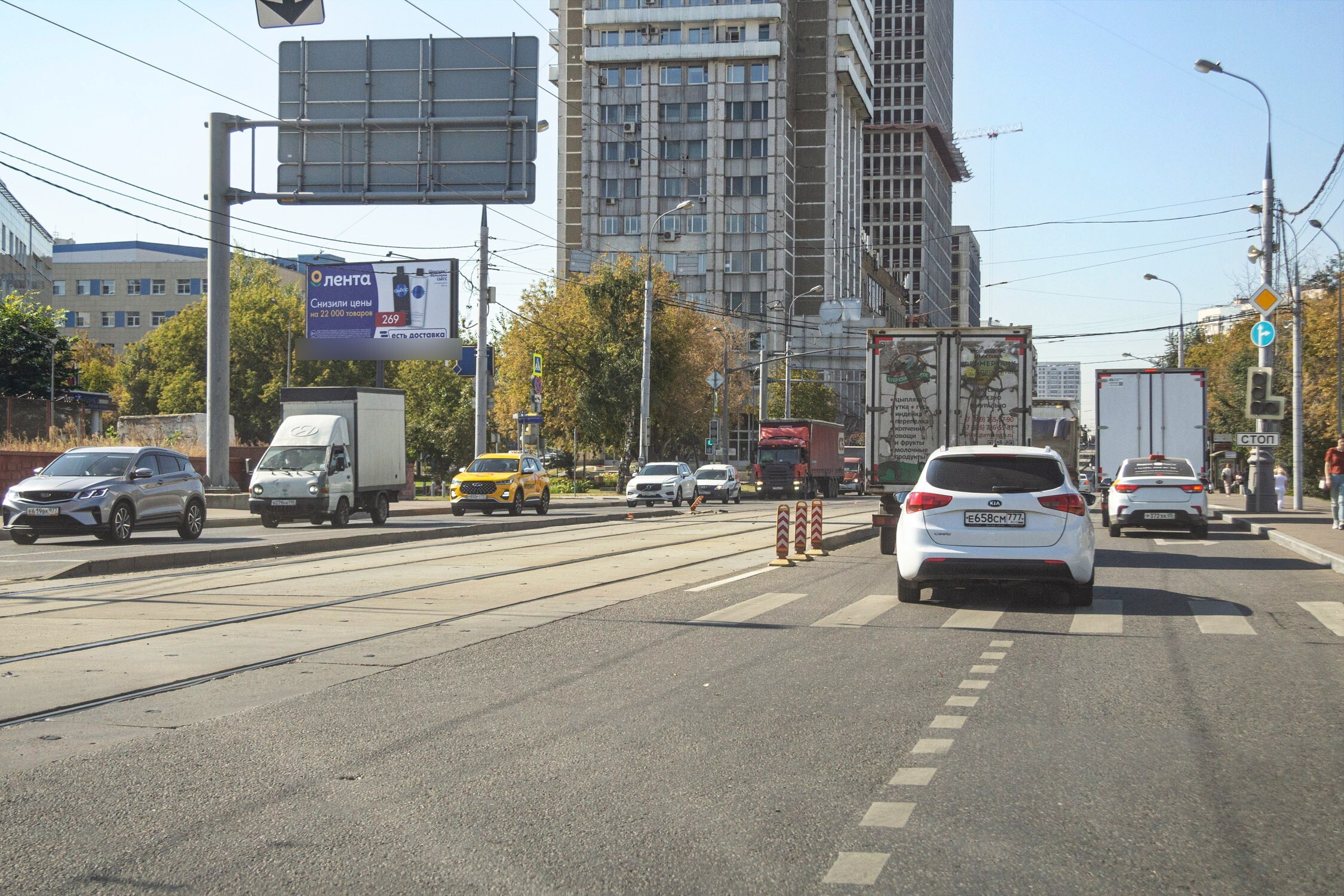 Фотография рекламного носителя, тип: Билборд 3x6, адрес: Вавилова ул., д.9 X ТТК, Москва, Россия. Сторона Б №588867
