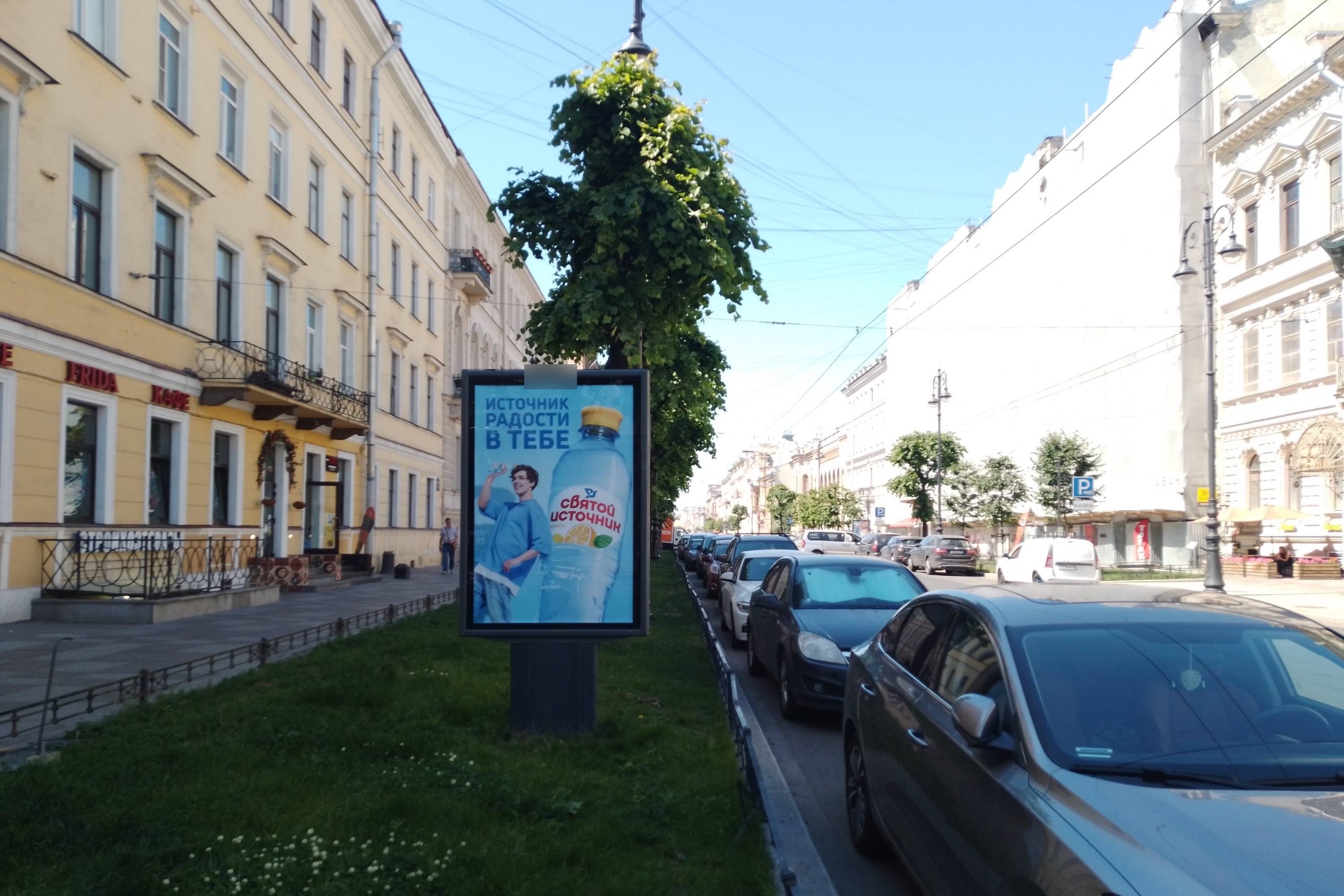 Фотография рекламного носителя, тип: Ситиформат 1.8x1.2, адрес: Чайковского ул., д.57 Х Чернышевского пр-т., Санкт-Петербург, Россия. Сторона Б №140933