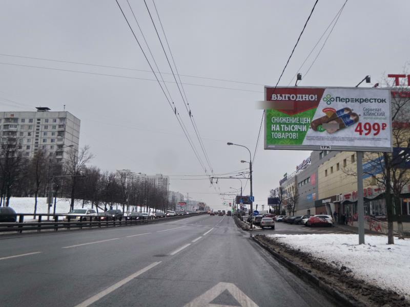 Фотография рекламного носителя, тип: Билборд 3x6, адрес: Профсоюзная ул., д.116, Москва, Россия. Сторона A №79819